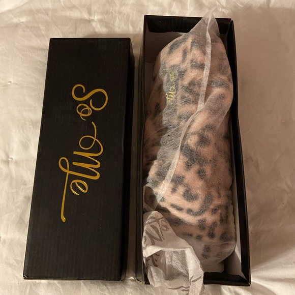 So Me Pink Leopard Slippers - Picture 5 of 6